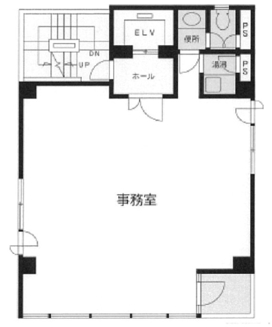 滝善ビル4F 間取り図