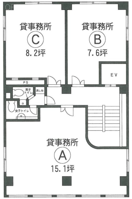 九段下ビル501 間取り図