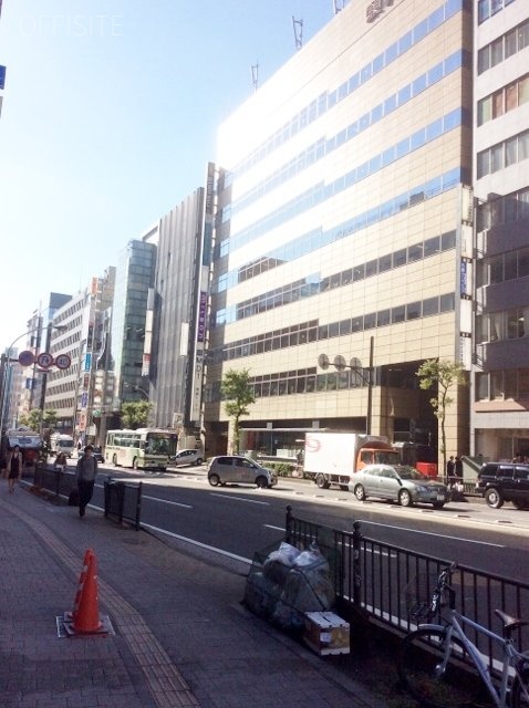 神奈川サイクル会館　ビル周辺道路
