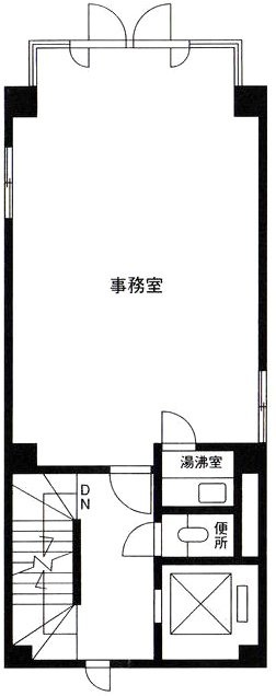 橋爪ビル3F 間取り図