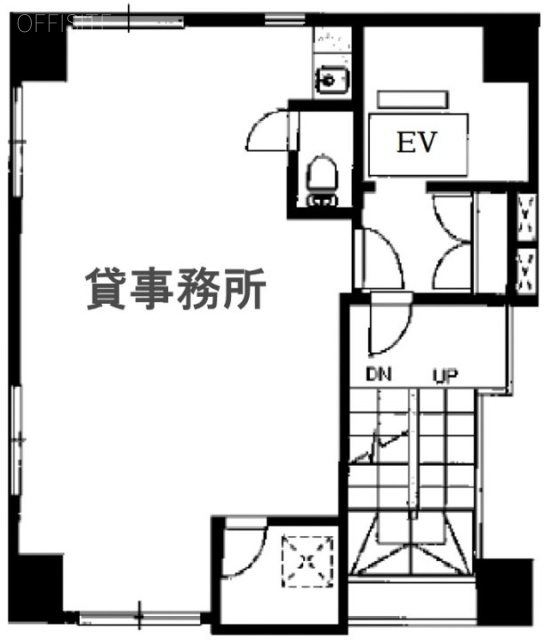 第2鈴木ビル5F 間取り図