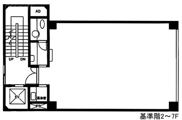 オリエントビル3F 間取り図