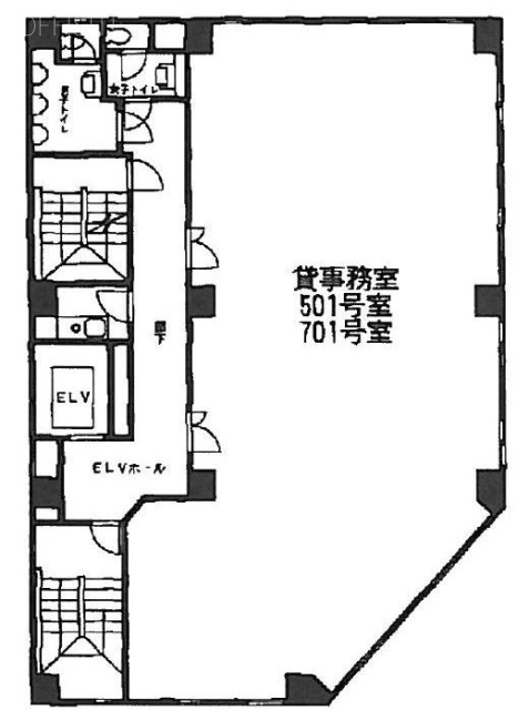 小西本店ビル902 間取り図