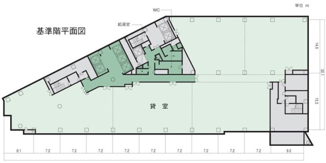 小田急サザンタワー分割 間取り図