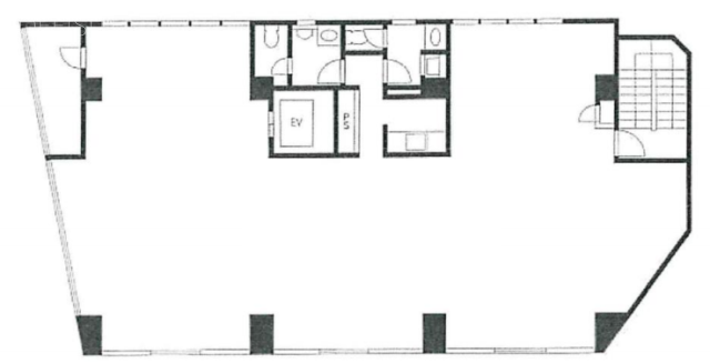 第3ナカノビル2F 間取り図