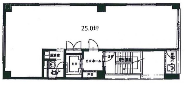 戸羽ビル3F 間取り図