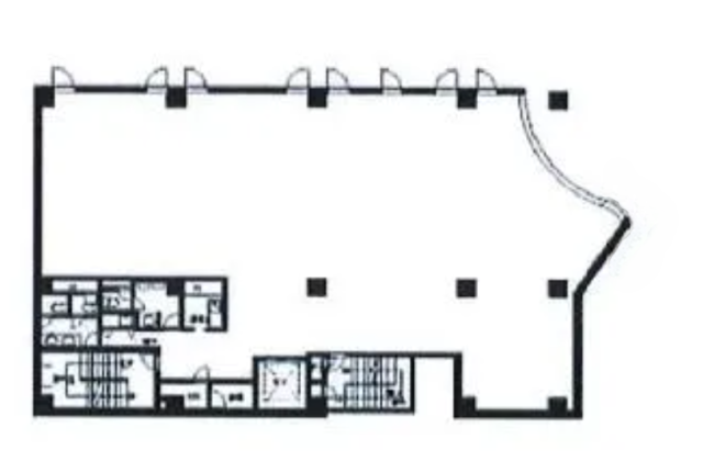 渋谷董友ビルⅤ3F~4F 間取り図