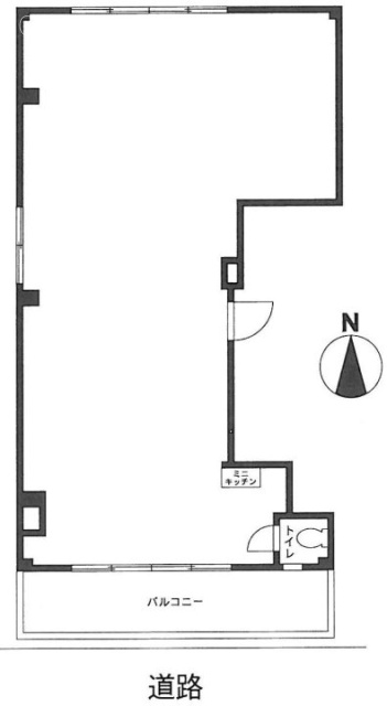 八丁堀MSビル5F 間取り図