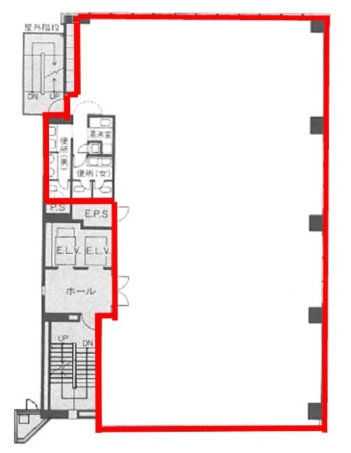 GS千代田ビル6F 間取り図