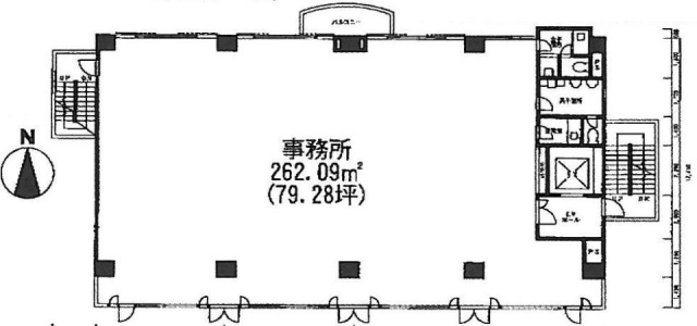 イマス木場ビル6F 間取り図