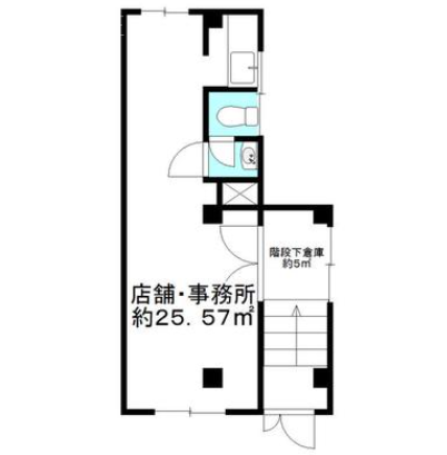 たつみビル1F 間取り図