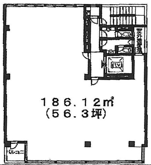 アセッツ亀戸ビル6F 間取り図