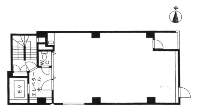 第3東邦ビル2F 間取り図
