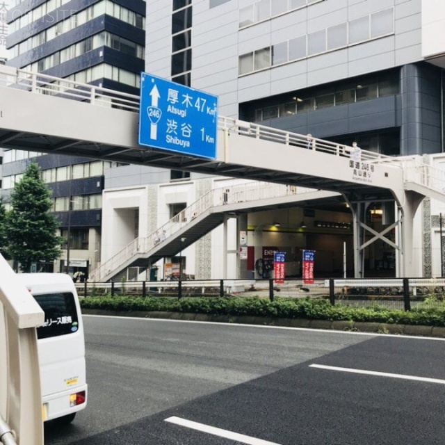 Daiwa渋谷宮益坂ビル ビル前面道路