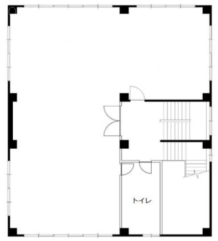 植田ビル1F～2F 間取り図