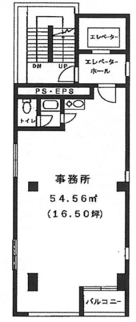 芝浦田中ビル1F 間取り図