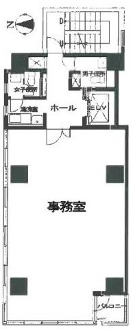 錦糸町ミハマビル4F 間取り図