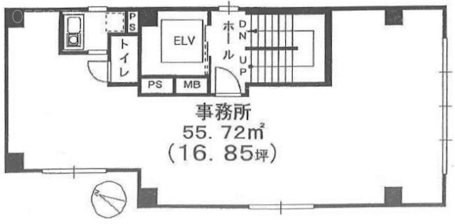 神田タイショービル3F 間取り図