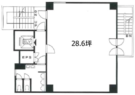 ユーケー東大島駅前ビル1F～7F 間取り図