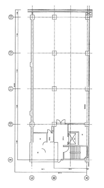 日本酒類販売新八重洲口ビル3F 間取り図