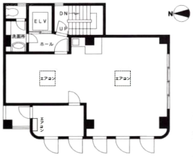 壺坂ビル3F 間取り図