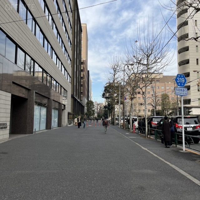 乃木坂パークフロント 前面歩道
