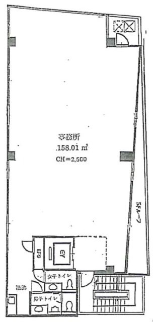 東ビル6F 間取り図