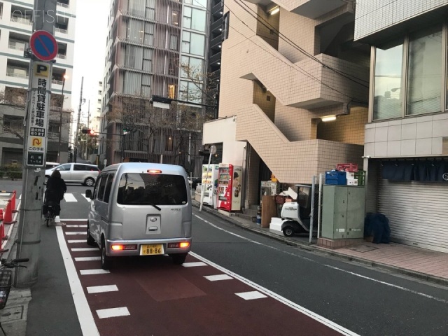 一光広尾第2ビル ビル前面道路