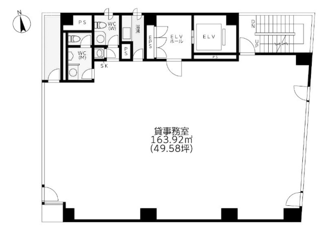 アクアテルースUⅡ6F 間取り図