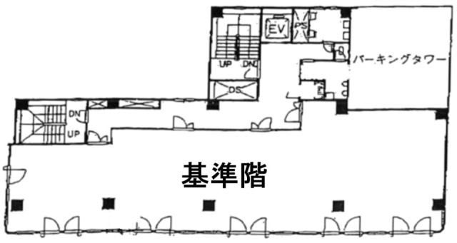 南幸折目ビル603 間取り図