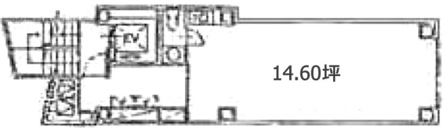 中根ビル2F 間取り図