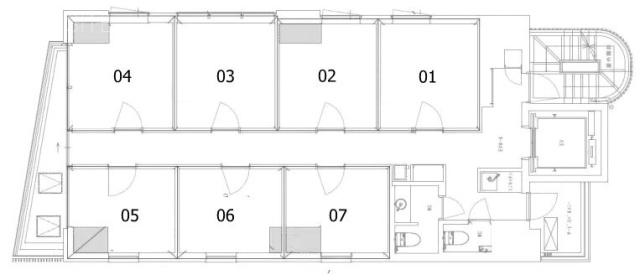 ILA渋谷美竹ビル602 間取り図