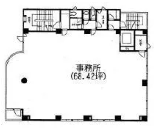 エディフィス代々木1F 間取り図
