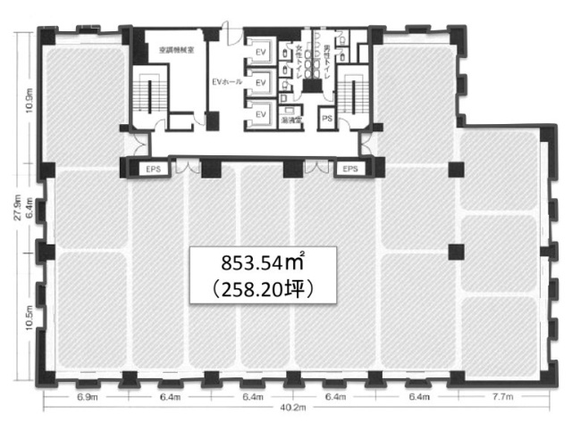 MFPR日本橋本町ビルE 間取り図