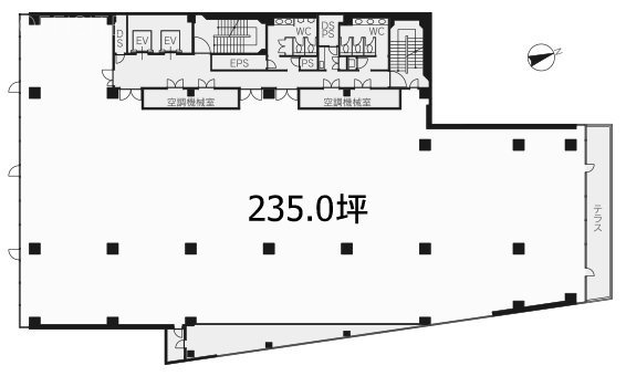 日新上野ビル4F 間取り図