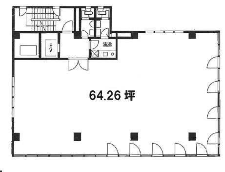 田中ビル3F 間取り図