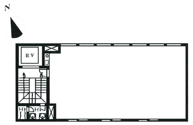 東和明石ビル8F 間取り図