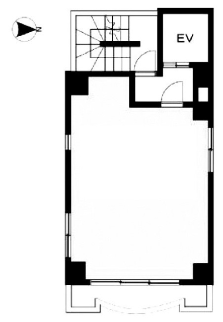 第一茜ビル4F 間取り図