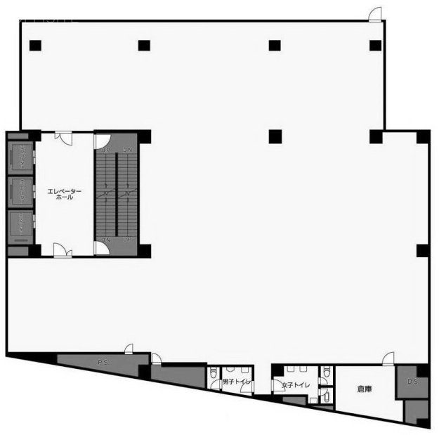 新宿テアトルビル5F 間取り図