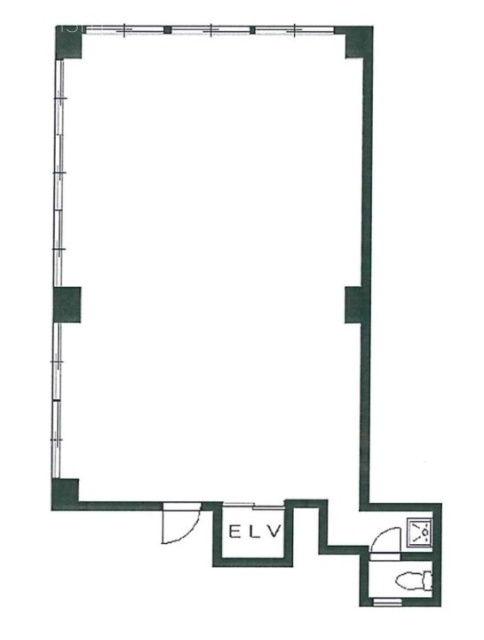 鈴木ビル3F 間取り図