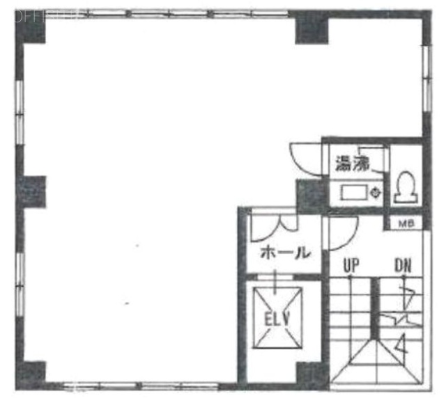 朝日ビル第35F 間取り図