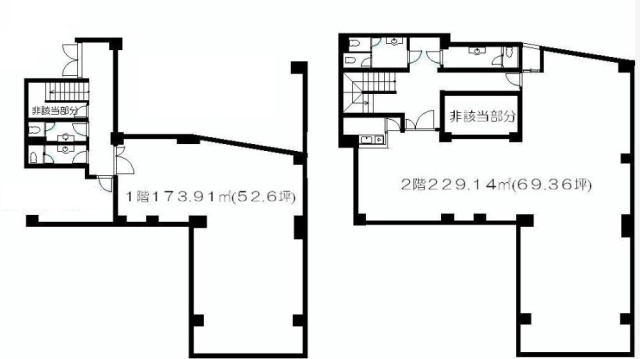 プレミール永福ビル2F 間取り図