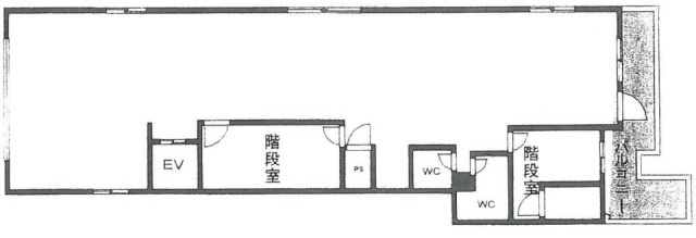 田園新宿ビル5F 間取り図