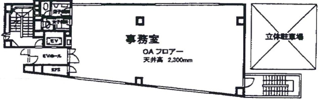 冨士中央ビル9F 間取り図