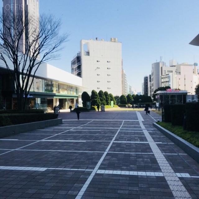 小田急サザンタワー ビル前面道路