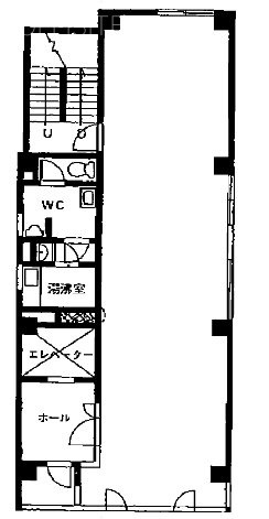 国際高輪ビル7F 間取り図