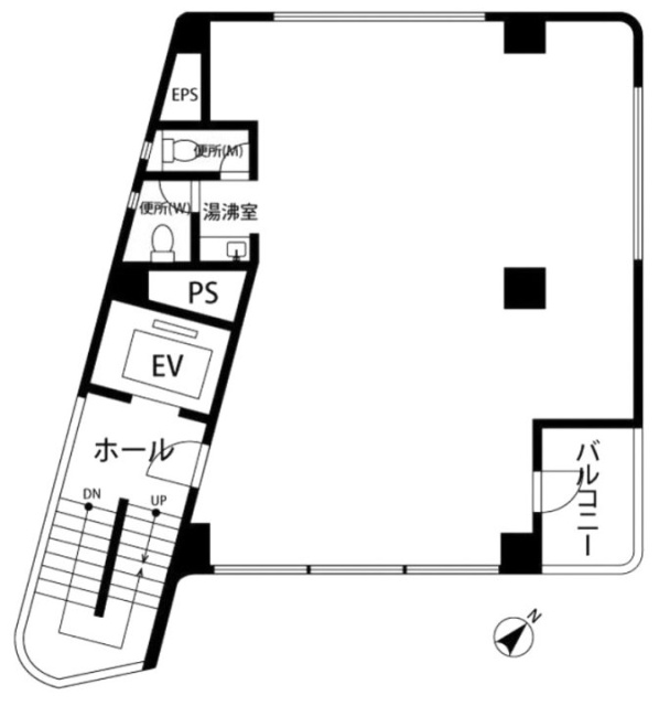 ベルエアー2F 間取り図