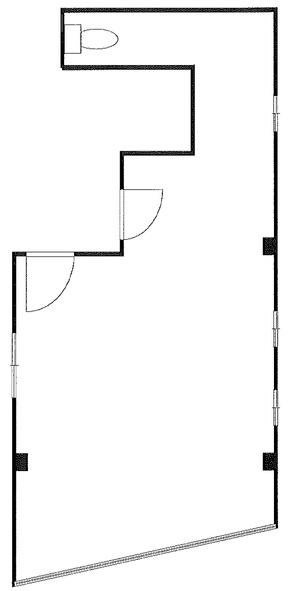 竜王ビルⅤ5F 間取り図