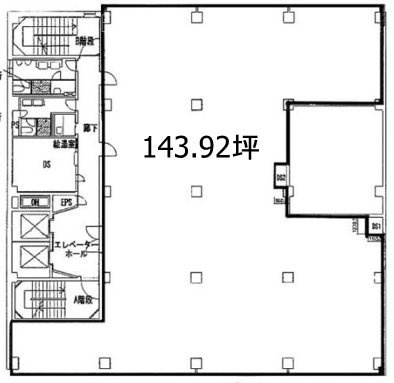 神田大木ビル4F 間取り図