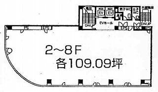 吉野第一ビル7F 間取り図